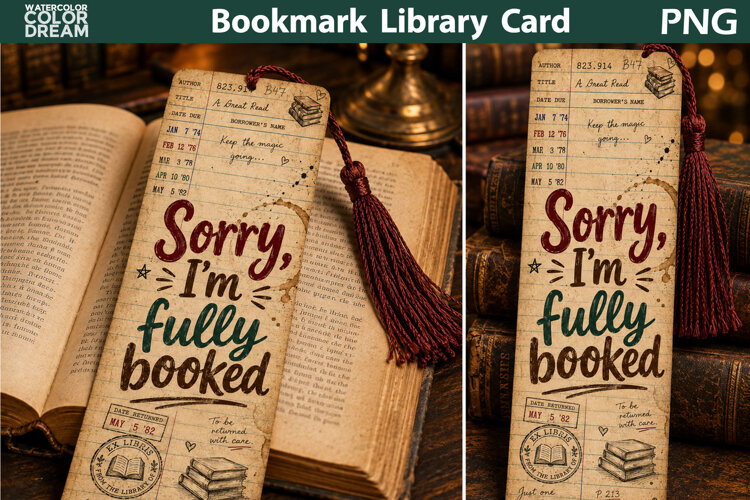 Funny Book Lover Bookmark | Reading Quote Printable example image 1