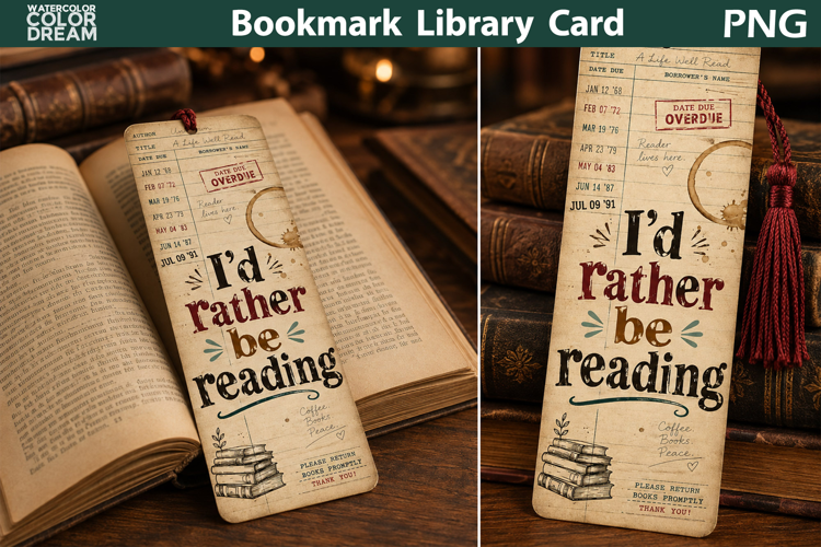Funny Reading Bookmark | Book Lover Quote Printable