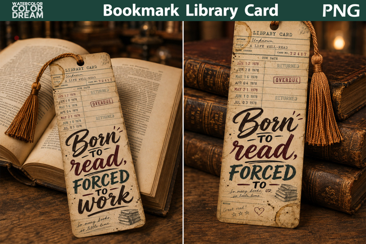Funny Reading Bookmark | Book Lover Quote Printable