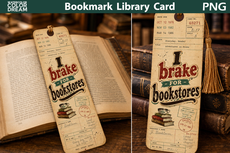 Funny Bookstore Bookmark | Book Lover Quote Printable