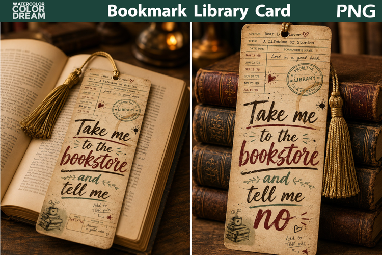 Funny Bookstore Bookmark | Book Lover Quote Printable