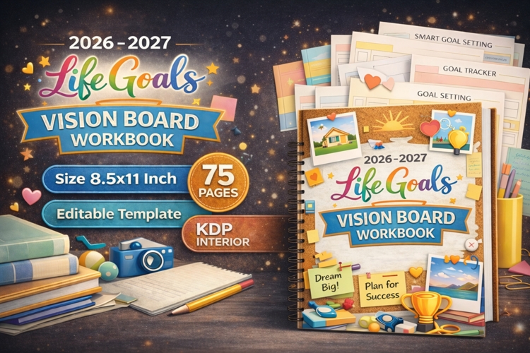 2026 2027 Life Goals Vision Board Workboo 2026 2027 Life Goals Vision Board Workboo