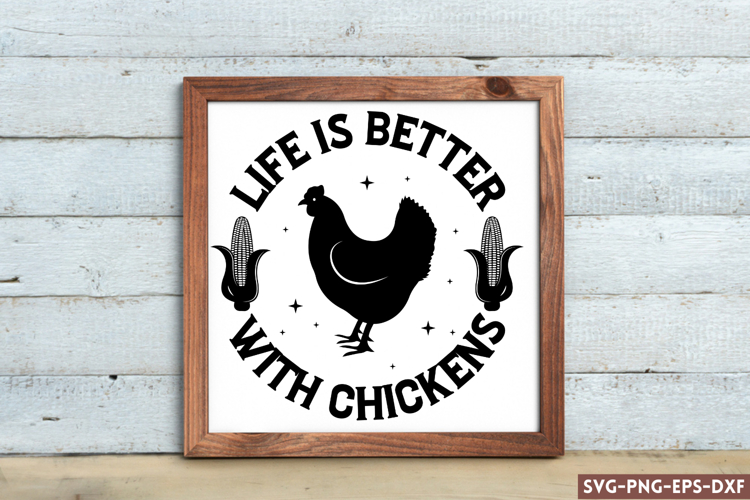 Chickens Clipart Image 14