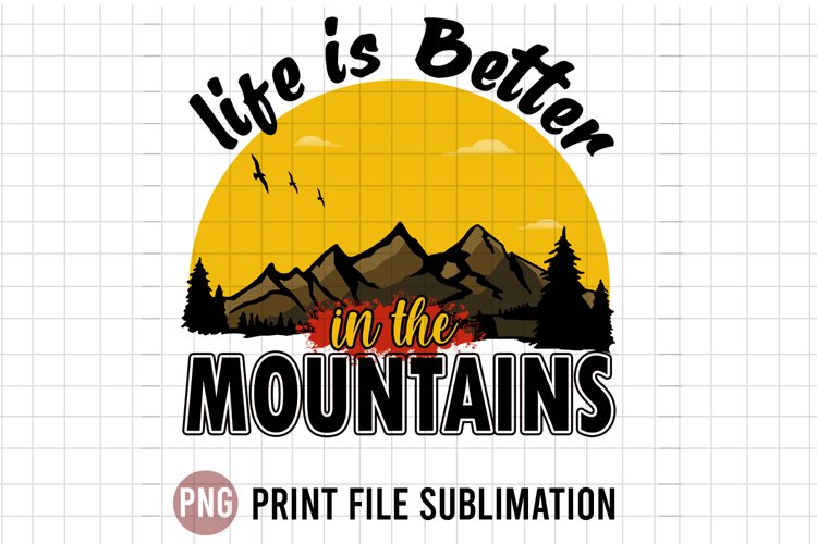 Mountains Clipart Image 20