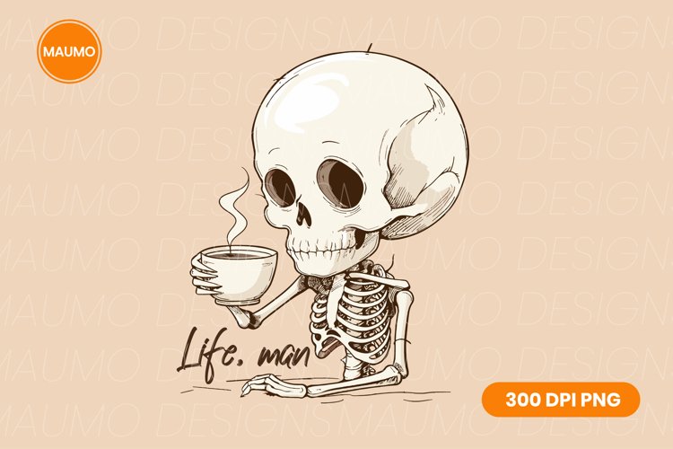 Skeleton Clipart Image 4