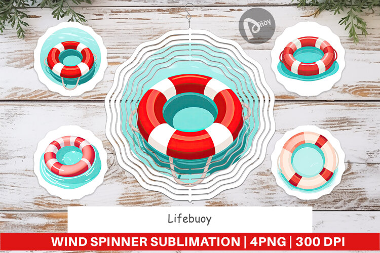 Wind Spinner Lifebuoy example image 1