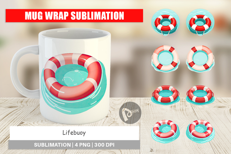 Mug Wrap Lifebuoy