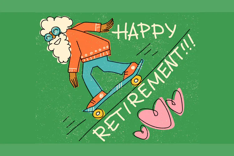 Life Events Happy Retirement Greeting Card