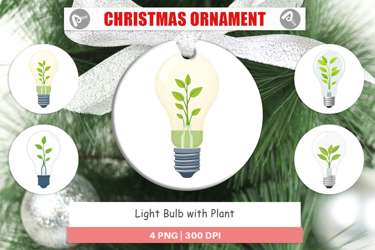 Christmas Light Bulb Clipart Image 7