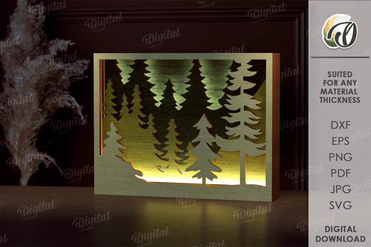 Laser Cut Light Box Image 5