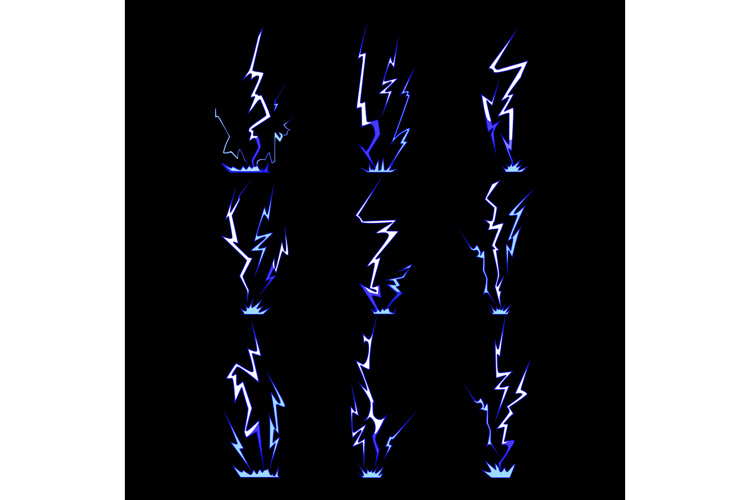 Lightning strike electricity power plasma electric discharge