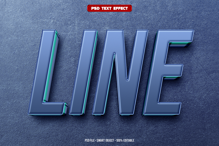 Glossy Text Effect