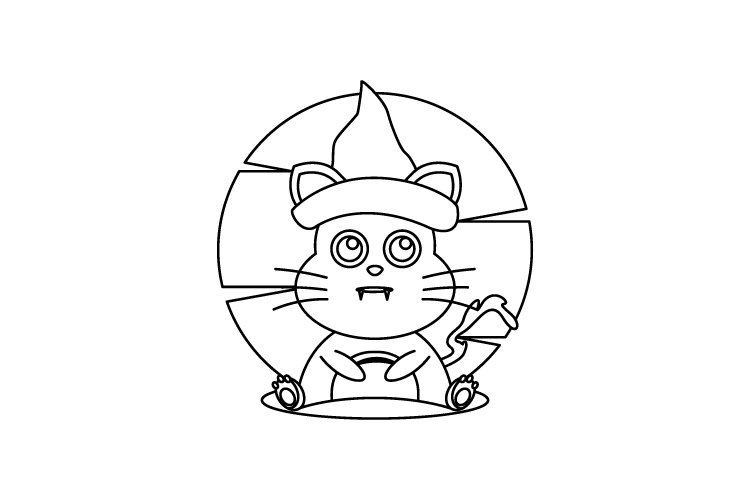 Cat Cartoon Drawing Image 10