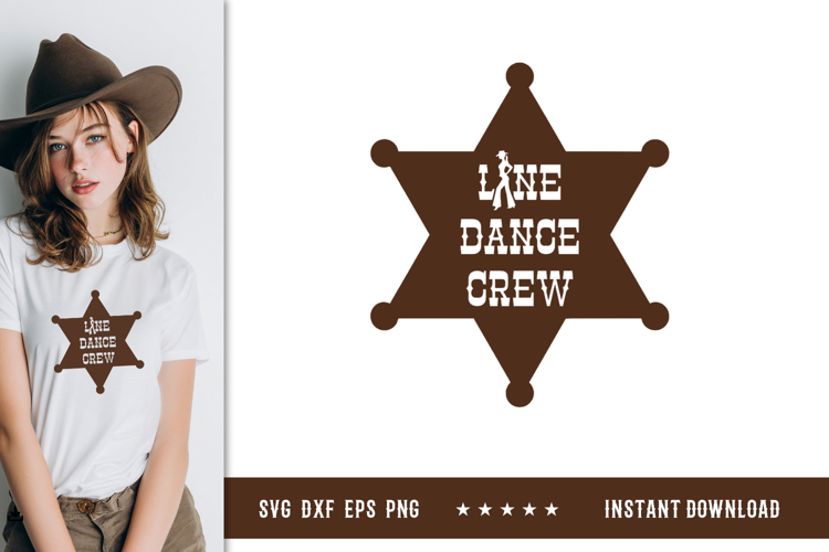 Line Dance SVG | Country Western file