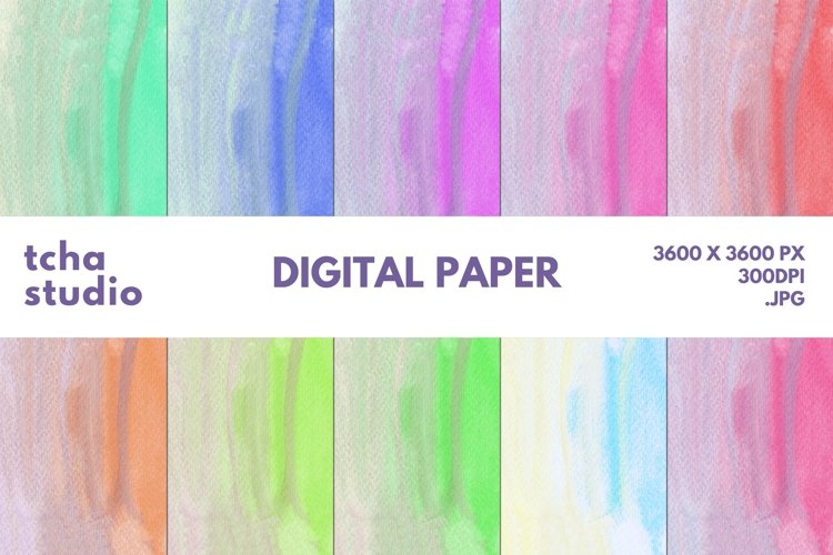 Watercolor Paint Clipart Image 7