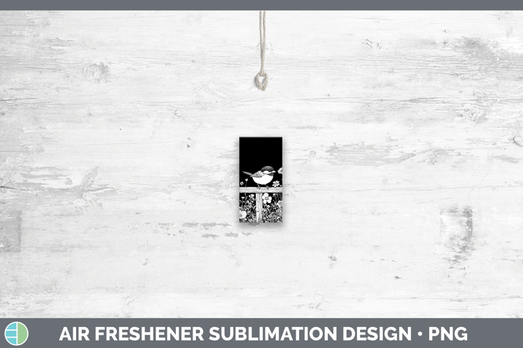 Linocut Cottage Chickadee Pen Wrap Sublimation Pen Designs