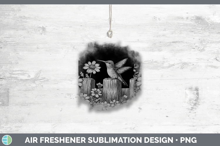 Linocut Cottage Hummingbird Shirt Sublimation Sublimation Ba