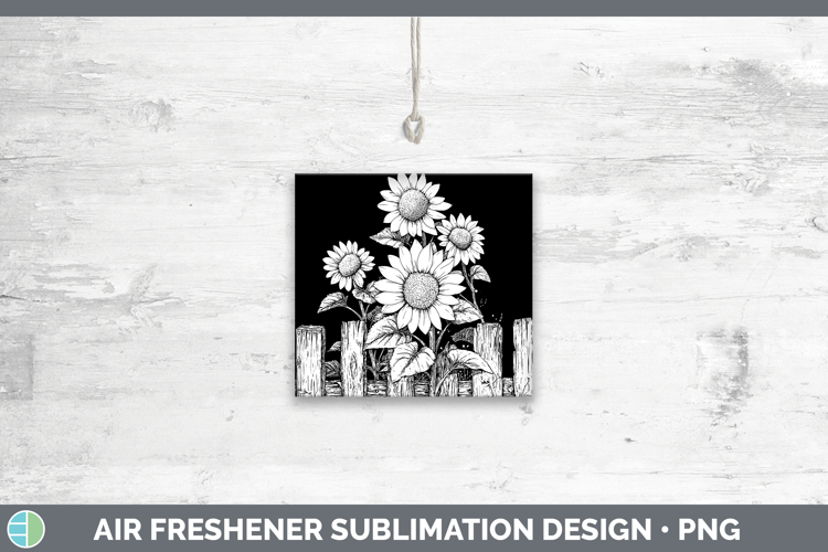 Linocut Cottage Sunflower Tumbler Sublimation 20 oz Skinny T