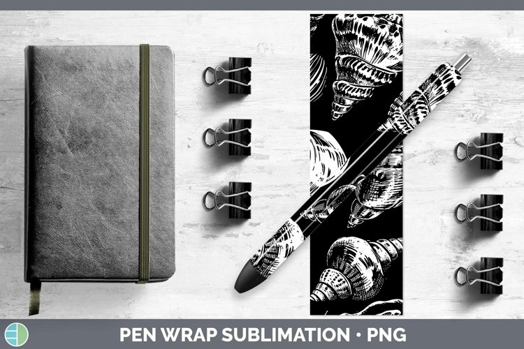 GorgeousLinocut Pen Wrap design.