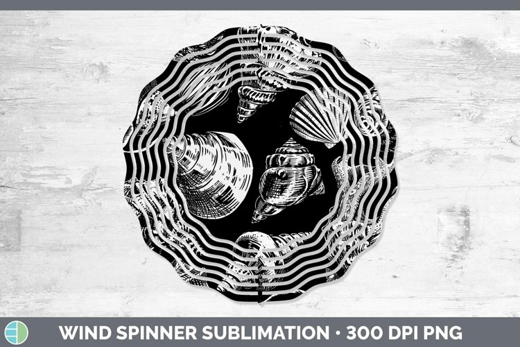GorgeousLinocut Wind Spinner design.