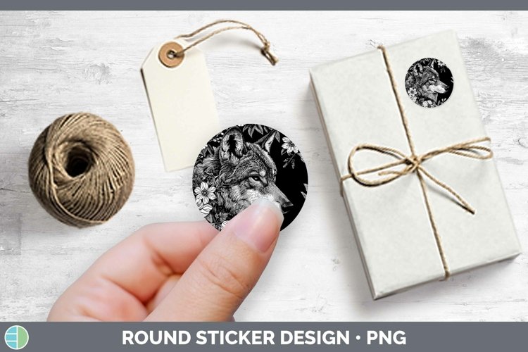 GorgeousLinocut Stickers design.