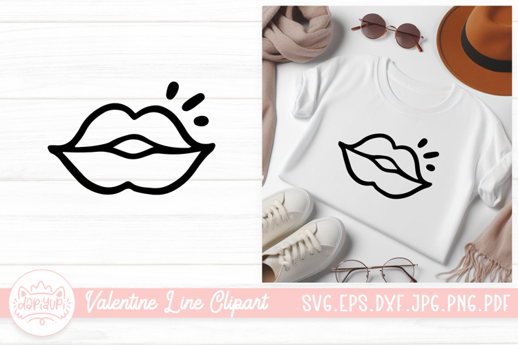 Lips Outline Image 6
