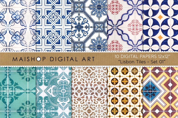 Lisbon Azulejos Portuguese Tile Patterns