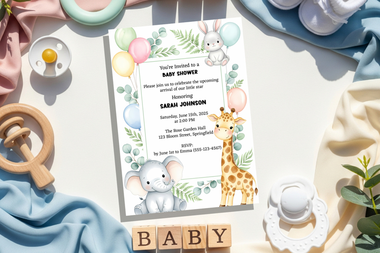 Baby Shower Clipart Image 6