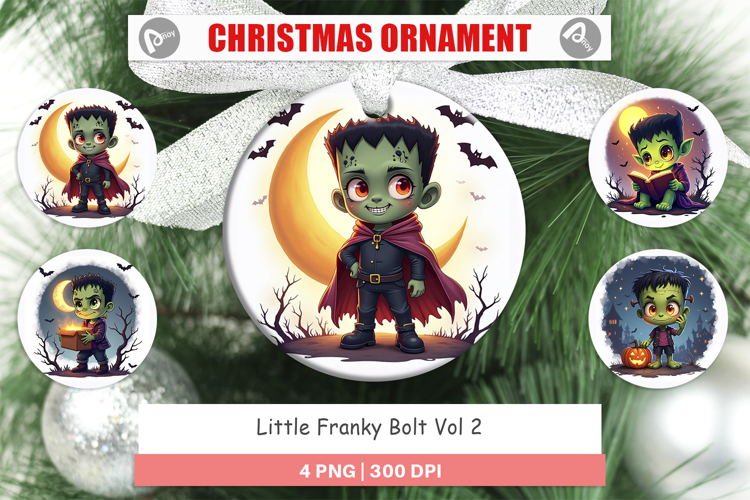 Ornament Halloween Franky Bolt