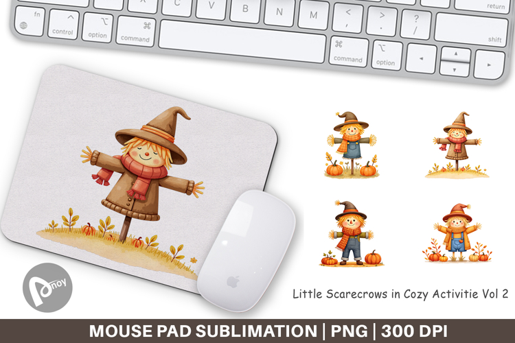 Scarecrows Clipart Image 4