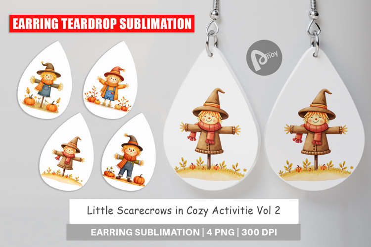 Scarecrows Clipart Image 9