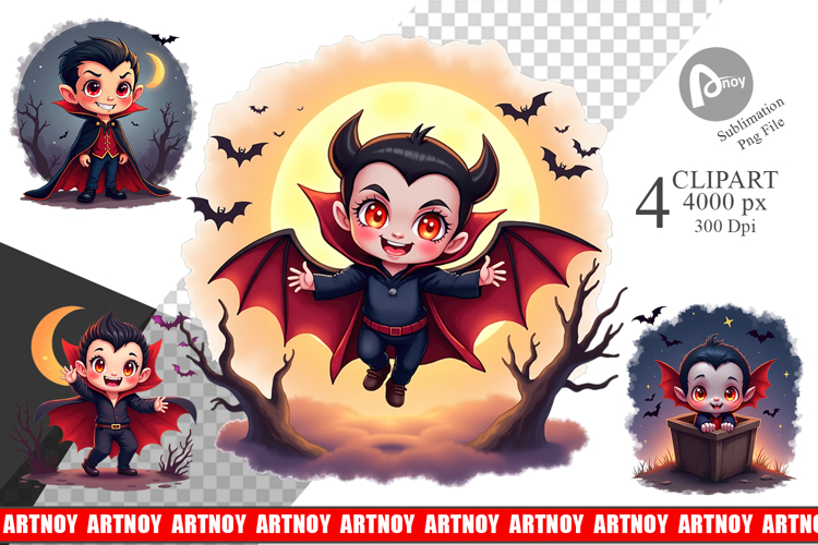 Vampire Clipart Image 13