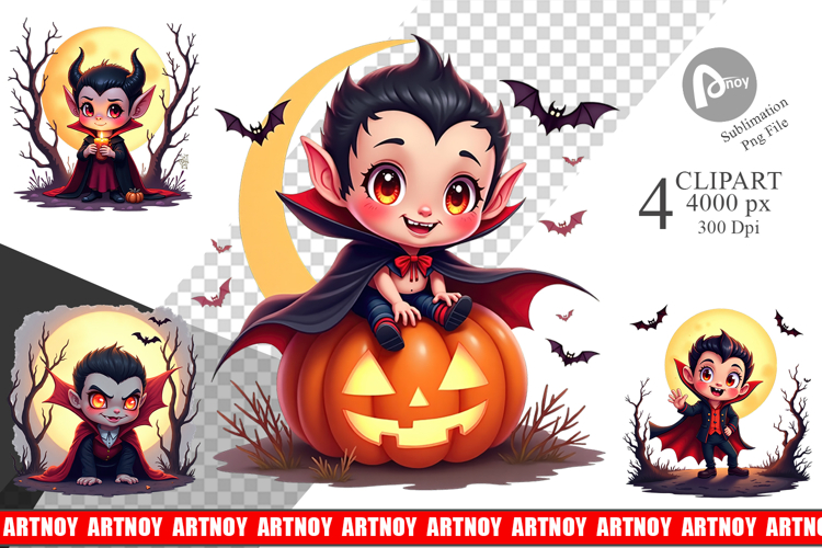 Vampire Clipart Image 12