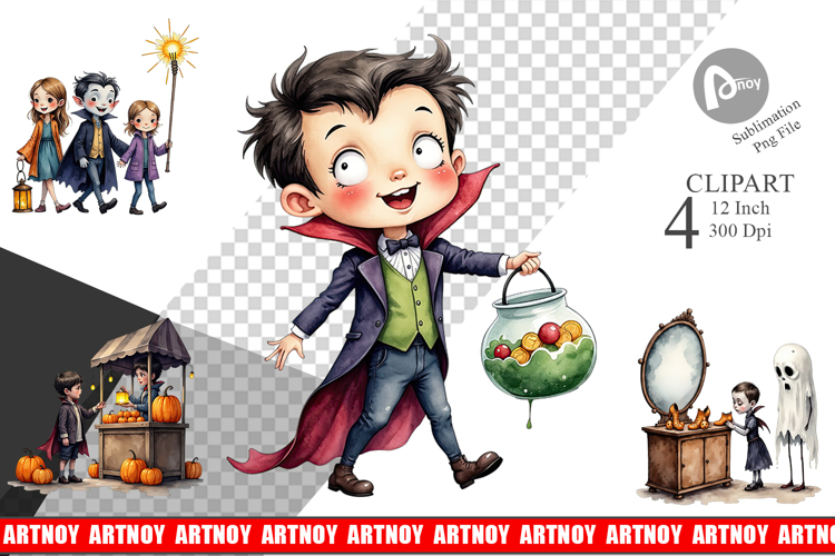 Vampire Clipart Image 7