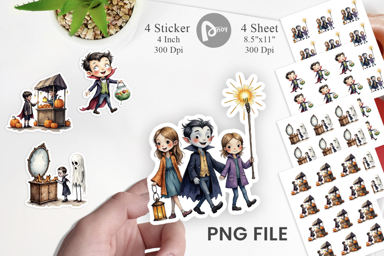 Vampire Clipart Image 4