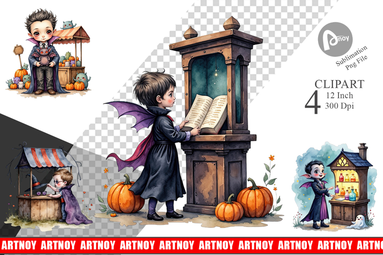 Vampire Clipart Image 6