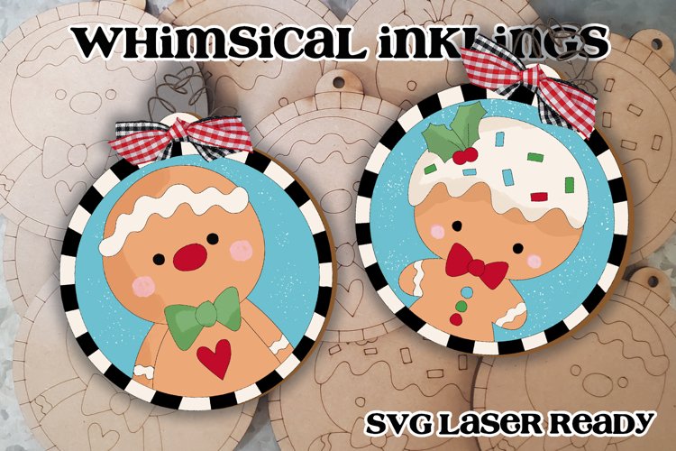 Christmas Round Svg Image 13