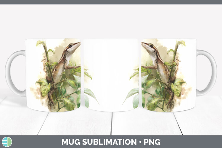 GorgeousLizards Mug Wrap design.