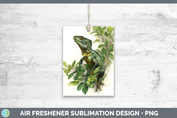 Basilisk Lizards Air Freshener Sublimation Design