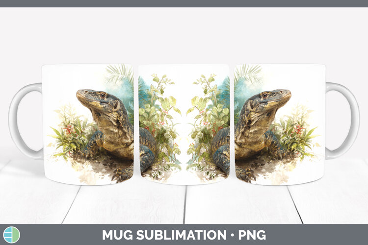 GorgeousLizards Mug Wrap design.