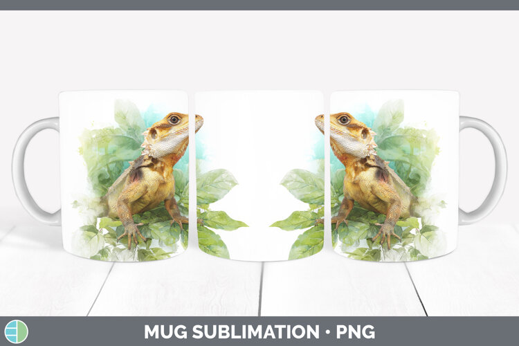 GorgeousLizards Mug Wrap design.