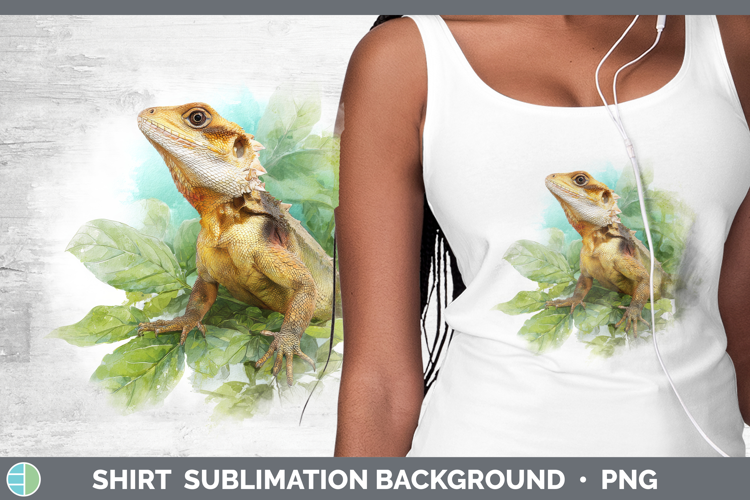 Frilled Lizards Shirt Sublimation Design