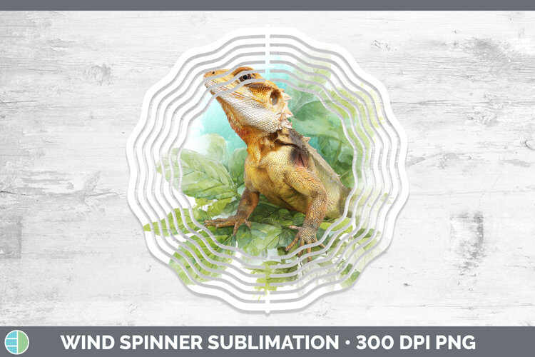 GorgeousLizards Wind Spinner design.