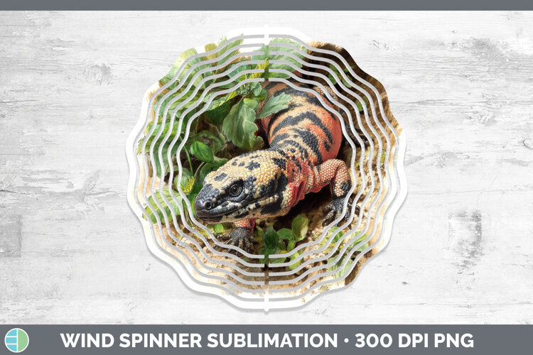 GorgeousLizards Wind Spinner design.