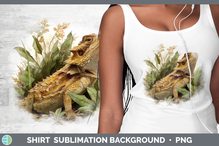 Horned Lizards Shirt Sublimation Design