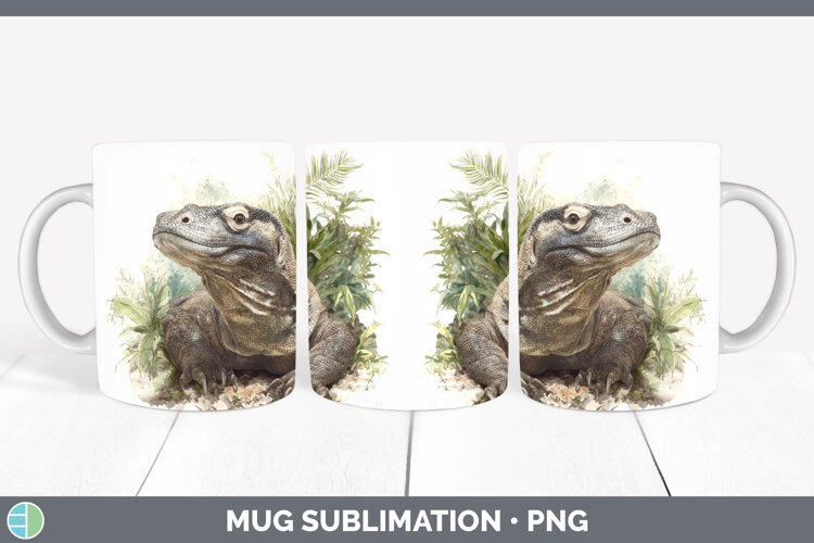 GorgeousLizards Mug Wrap design.