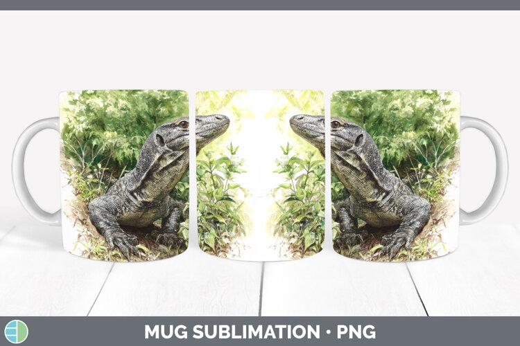 GorgeousLizards Mug Wrap design.