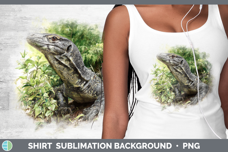 Monitor Lizards Shirt Sublimation Design