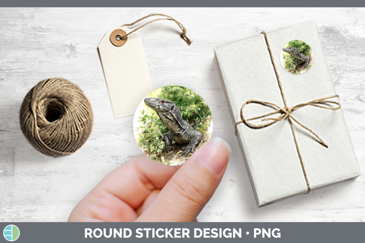 Monitor Lizards Stickers Design