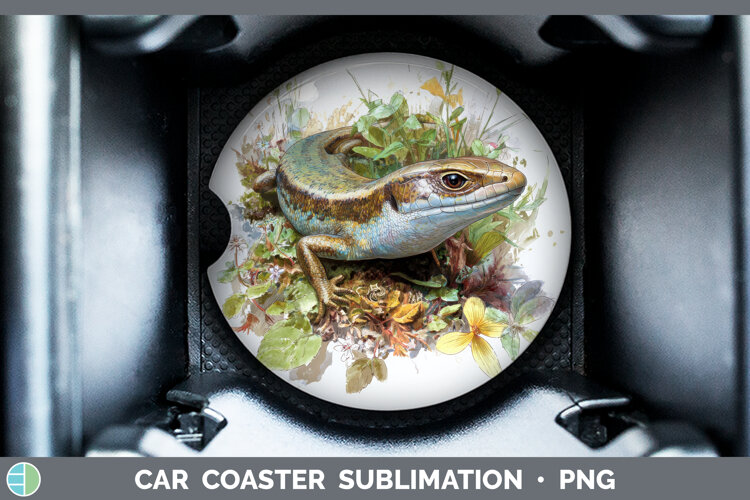 GorgeousLizards Car Coaster design.